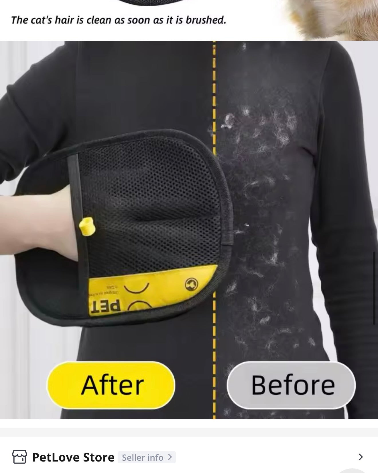 PET GROOMING GLOVE