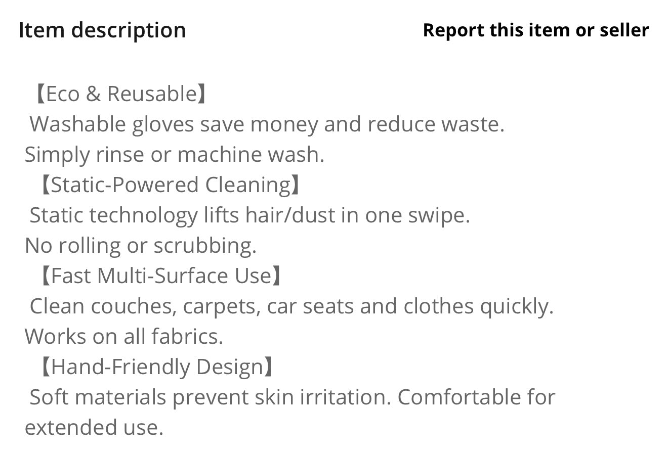 PET GROOMING GLOVE